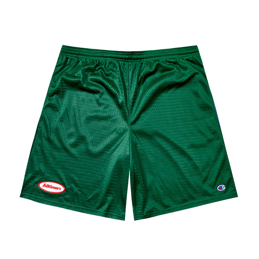 TANKFUL PATCH CHAMPION SHORTS FOREST GREEN