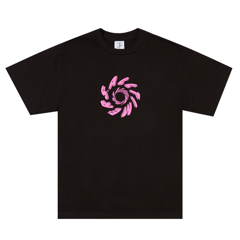 SPIN CYCLE TEE BLACK