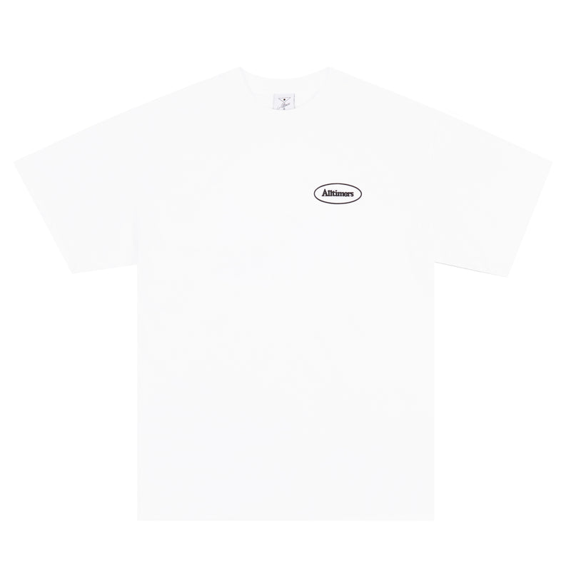 BROADWAY OVAL TEE WHITE