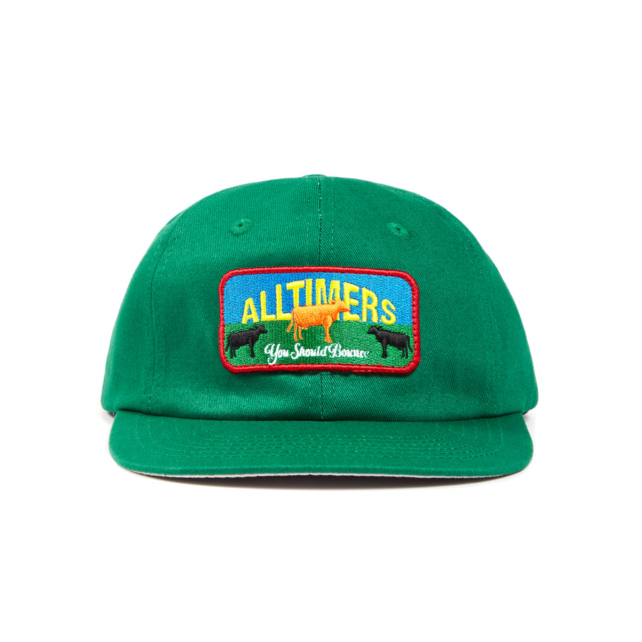 BARN IT PATCH CAP FOREST GREEN