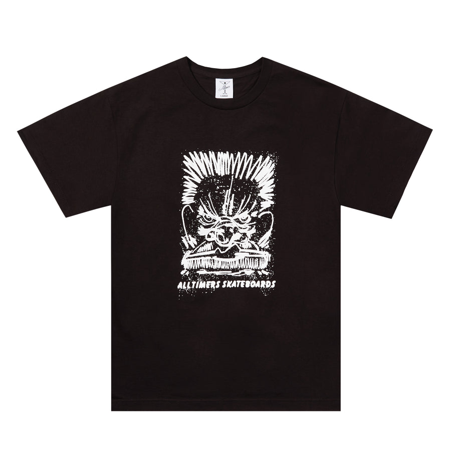 SMUSHED FACE TEE BLACK