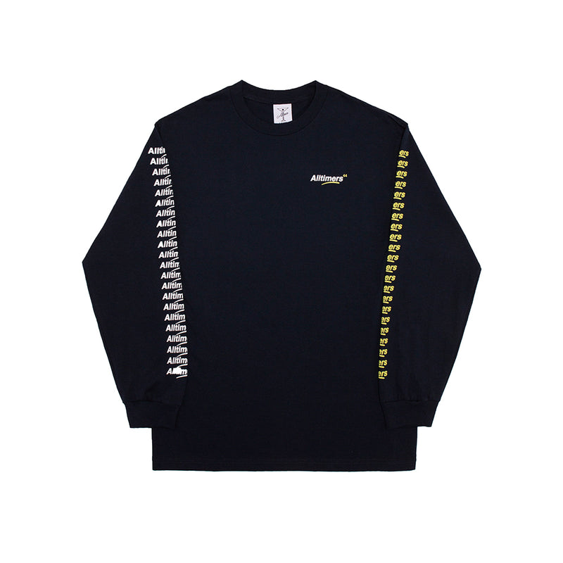 COUNT IT UP LONGSLEEVE TEE NAVY